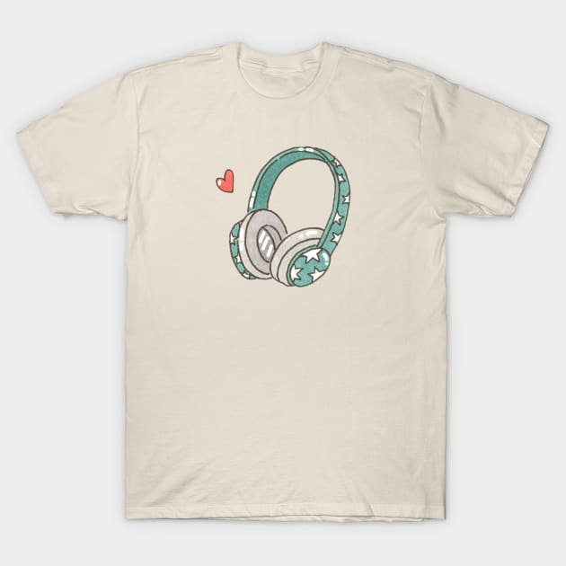 Turn the lock and put my headphones on///Drawing for fans T-Shirt by MisterPumpkin